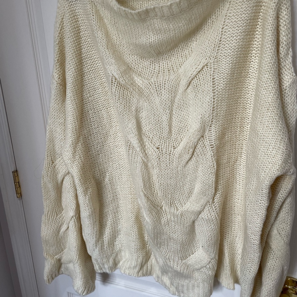 Knit over sized sweater